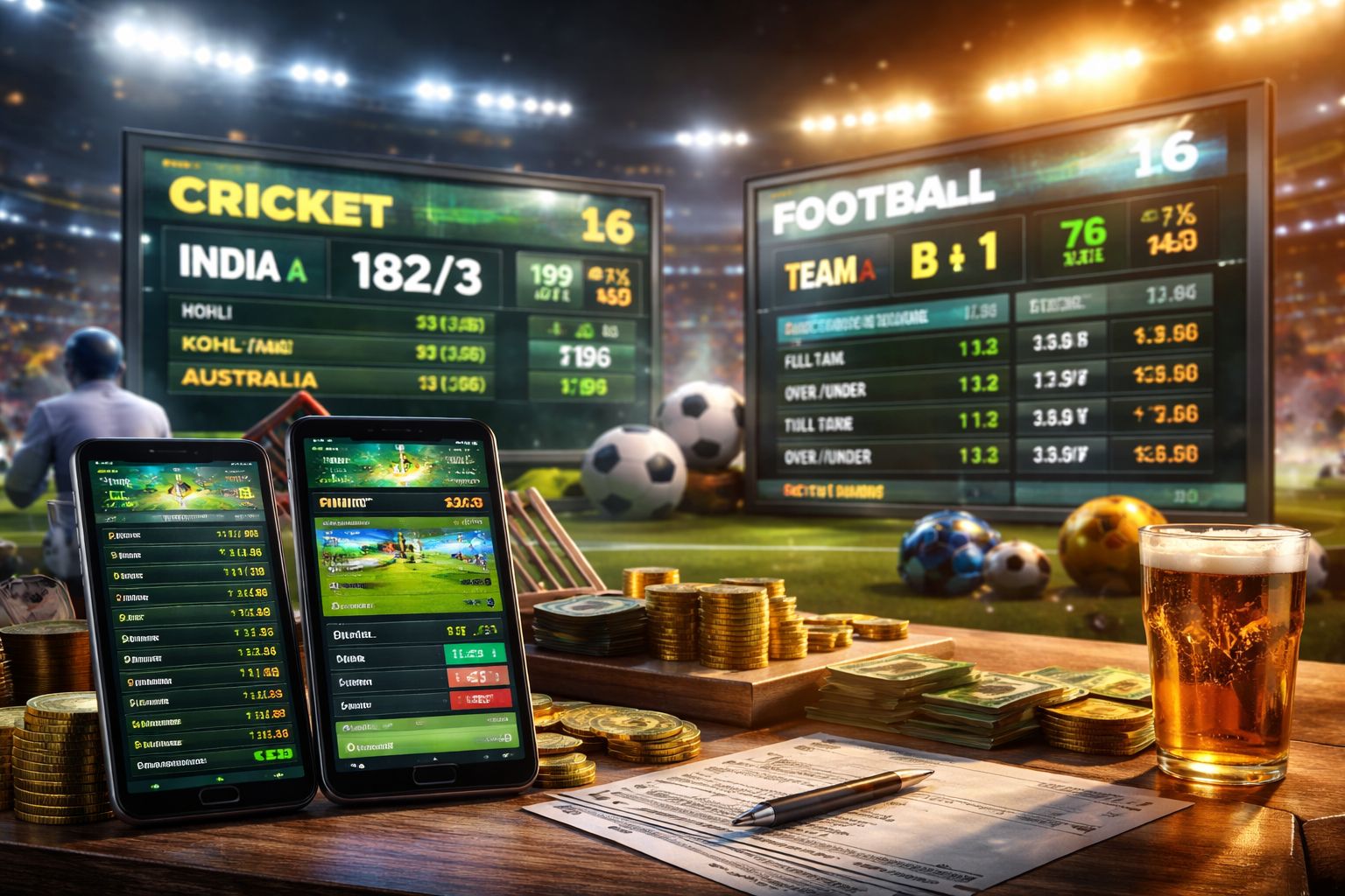 Cricket, Football, And Multi-Sport Markets Ready Every Day